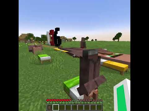 Cursed Villagers in Cursed Beds in Minecraft