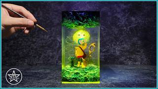 Coraline & The Black Cat: The Seeing Stone Light | AmazingTrungX DIY Epoxy Resin Diorama
