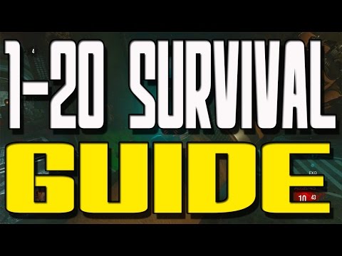 "Exo Zombies" Infection Rounds 1-20 Survival Guide "Advanced Warfare"