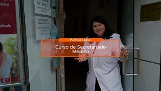Patricia López cuenta su experiencia al realizar el curso de Secretariado Médico y conseguir ser contratada al terminar las prácticas Patricia López cuenta su experiencia al realizar el curso de Secretariado Médico y conseguir ser contratada al terminar las prácticas