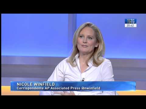 Nicole Winfield ospite a TGtg - Telegiornali a confronto
