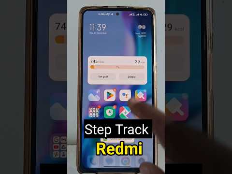 how to enable steps tracker in redmi | #steps #redmi #shorts