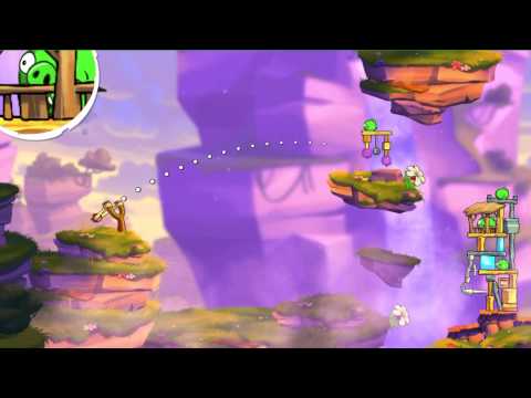 Angry Birds 2 Level 12 Cobalt Plateaus - Feathery Hill Level 12 3-Star Walkthrough