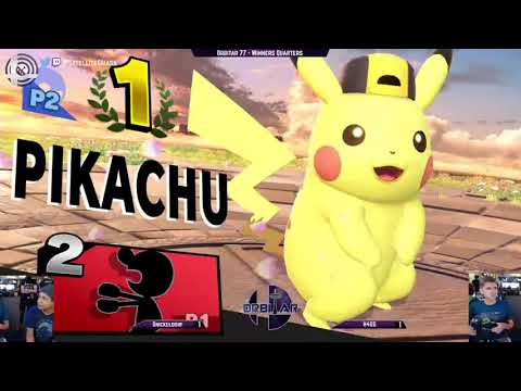 Snickeldorf (Game & Watch) vs. H4DS (Pikachu) - Orbitar 77 - Winners Quarters [Bad audio]