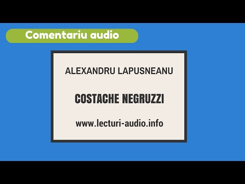 Alexandru Lăpușneanul -Costache Negruzzi-Commentary