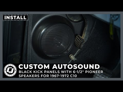Get Great Sound with These Kick Panel Speakers | Chevy C10