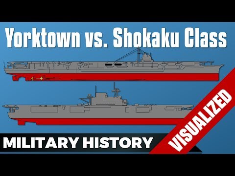 Shokaku vs Yorktown Class Carriers - USS Enterprise & HIJMS Zuikaku
