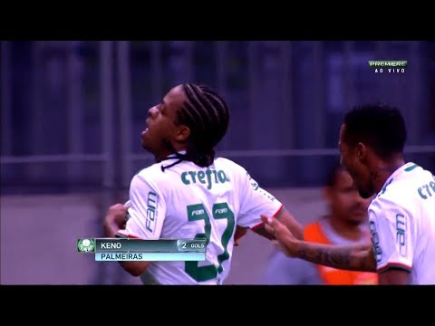 Golaço de Keno! Bahia 2 x 4 Palmeiras - Brasileirão 18/06/2017