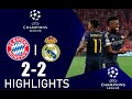 Bayern Munich vs Real Madrid 2 2 Highlights & All Goals Champions League Match Real Bayern 2024 HD 1