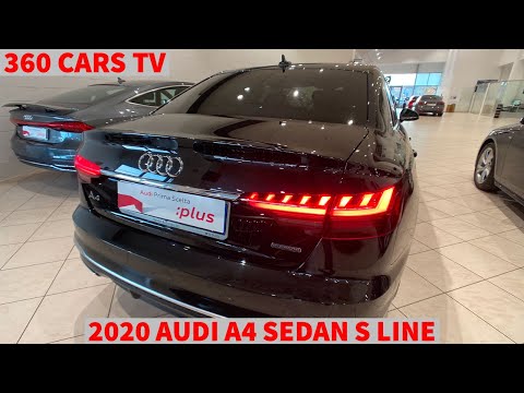 2020 Audi A4 Sedan S line - HP 190 - Black