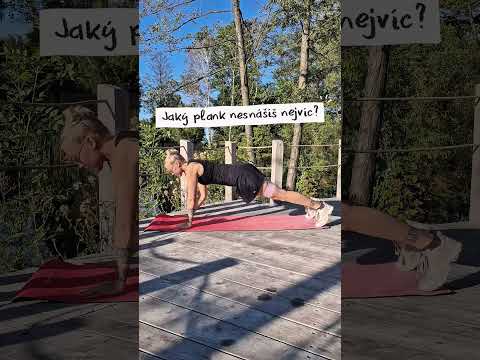 Planky - někdo je miluje, někdo nesnáší... jaký tým jsi ty? 👀 #plank #workout #fitness