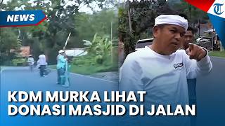DEDI MULYADI MURKA Lihat Pemungutan Sumbangan Masjid di Jalan, Ingatkan Keselamatan