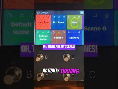 Quad Cortex: Quickly Access Your Scenes!