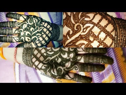 Latest Unique हिना मेहंदी डिज़ाइन for Palm/Front Hand Side || For Any Occasion || Elegant and FAB Video