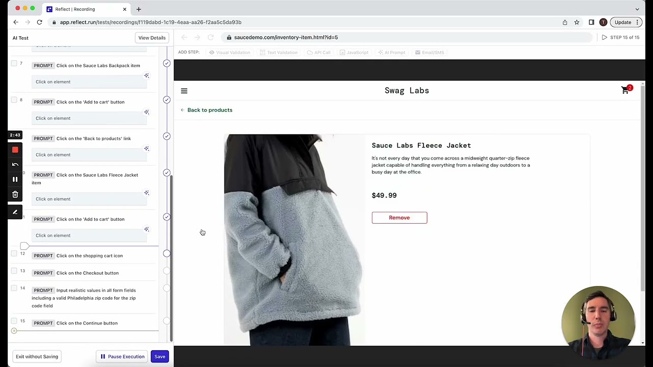 Reflect AI tutorial