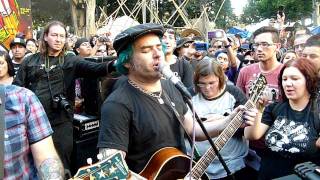 Fat Mike &amp; Eric Melvin Play The Decline at Occupy LA