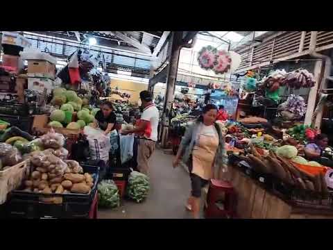 Venta de verduras en Santiago de María