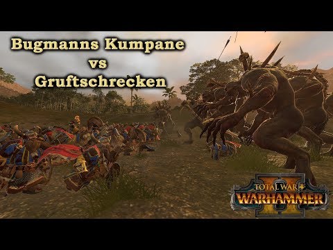 Gruftschrecken vs Bugmanns Kumpane - Testlabor #04 - Total War Warhammer [Deutsch/German]