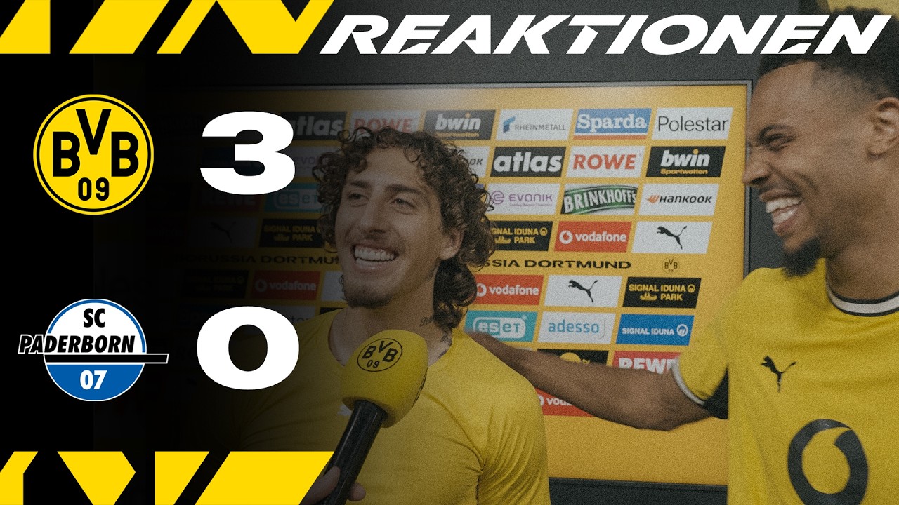Borussia Dortmund 3 - 0 SC Paderborn 07 highlights