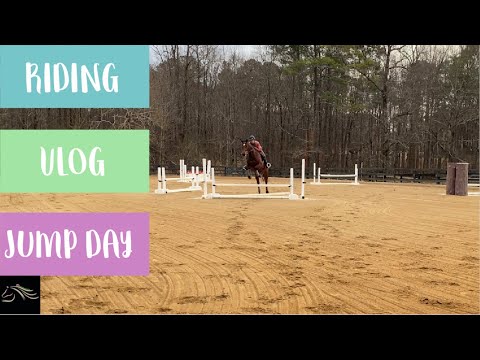 TACK UP AND RIDE WITH ME JUMP SCHOOL