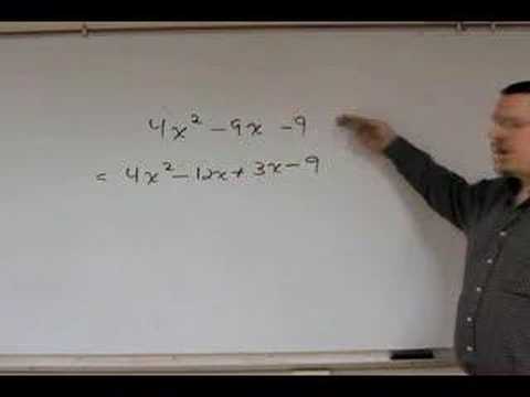 Easy Trinomial Factoring - Pt 4 - Leading Coefficient not 1