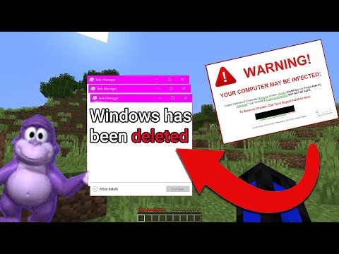 Minecraft, But I Installed 100 Viruses...