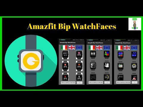 Amazfit Bip WatchFaces #App recensione 📱