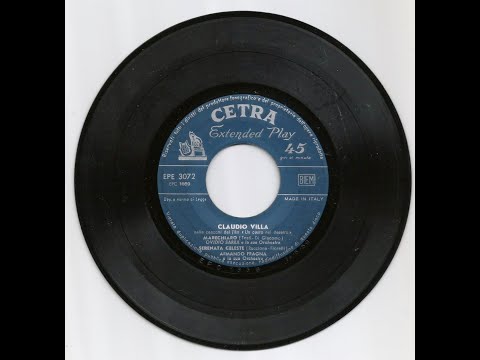 VENERDI' 19 SETTEMBRE 2025 - SERENATA CELESTE - CANTA CLAUDIO VILLA - DEL 1959 -