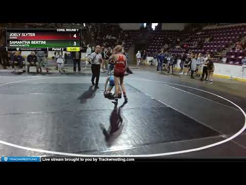 94 Lbs Cons. Round 1 - Samantha Bertini, Massachusetts Vs Joely Slyter, Idaho 7e04