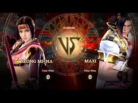 SOULCALIBUR VI - Seong Mi-Na VS Maxi