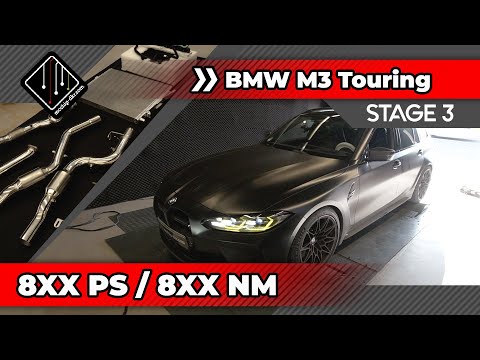 BMW M3 Touring 8XXPS | Software Stage 3 I OPF OFF + Capristo Exhaust I 100-200 km/h I mcchip-dkr