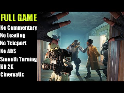 Half-Life Alyx: Full Playthrough Cinematic (NO Commentary, Loading, Deaths, Ads) [FAST 3:45:00]