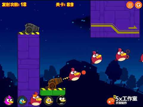 Angry Birds Cannon 4 - All Levels and Stages (Part-2)
