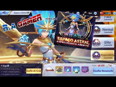 (Dicas)Espaço Astral Especialista - Saint Seiya Awakening