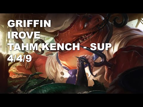 Griffin Irove Sup Tahm Kench vs Thresh - KR Challenger Patch 10.8