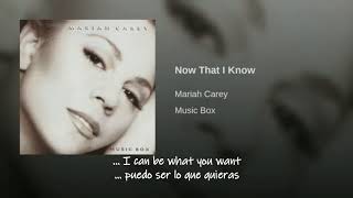 Mariah Carey Now That I Know Subtitulada Ingles/Español