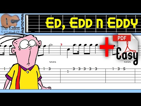 Ed Edd n Eddy Theme Guitar Tab