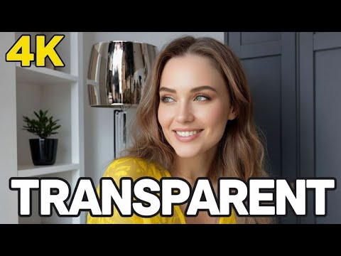 Transparent Cleaning Try-On Haul | Clean With Me in 4K | try on haul transparent cleaning tutorial