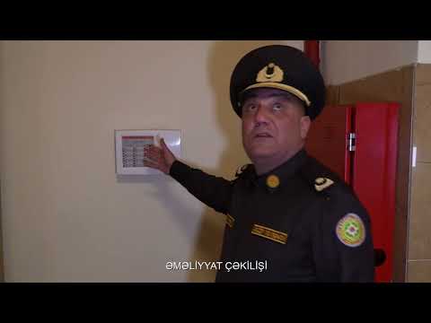 Fövqəladə Hallar Nazirliyi növbəti şərti yanğın təlimi keçirib