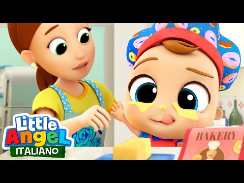 Sbagliando si Impara Gianni 🚫😮 Cartoni Animati con Gianni Piccino - Little Angel Italiano