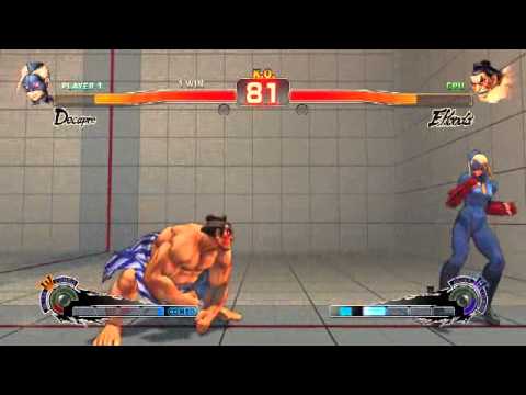Silv3r R4v3n USF4 battle: Decapre vs E. Hond