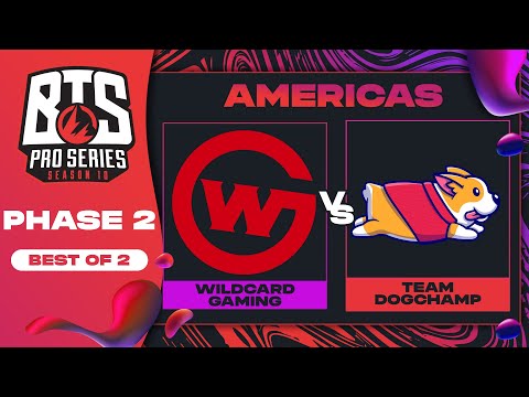 Wildcard vs DogChamp Game 1 - BTS Pro Series 10 AM: Phase 2 w/ rkryptic & neph