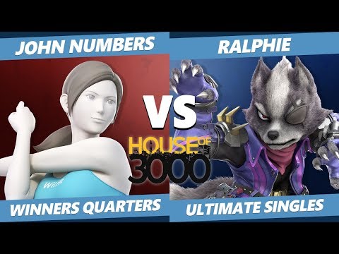 Smash Ultimate Tournament - John Numbers (Wii Fit) Vs. Ralphie (Wolf) SSBU Xeno 197 Winners Quarters