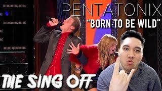 7th Performance - Pentatonix - "Born To Be Wild" (The Sing Off - Series 3) REACTION!!!