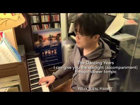 I can give you the starlight | accompaniment | slower tempo | ABRSM Grade 5 Singing