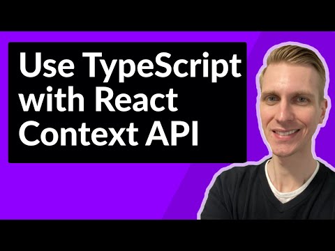 Use Typescript With React Context Api