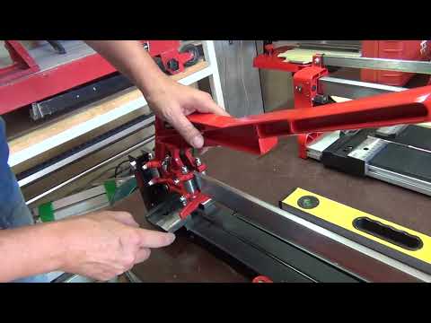 Інструкція по налаштуванню плиткорізу Shijing 3051 ( 3052 ) ручний 3021 3031 3032