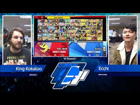 12/8/2018|SSF Ultimate Showdown|Singles Winners R1: King Kokaloo(King K Rool) VS Ecchi (Simon)