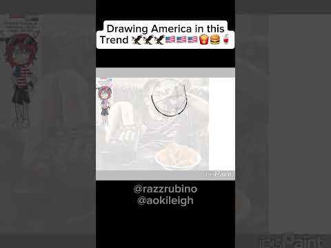 MURICA SPEEDPAINT | #america #countryhumans #donttrace #dontsteal #myart #fypシ゚ #usa