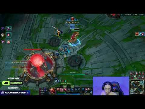 GRAGOLANDIA PENTAKILL SOLO !!!!! É O GRONGOS